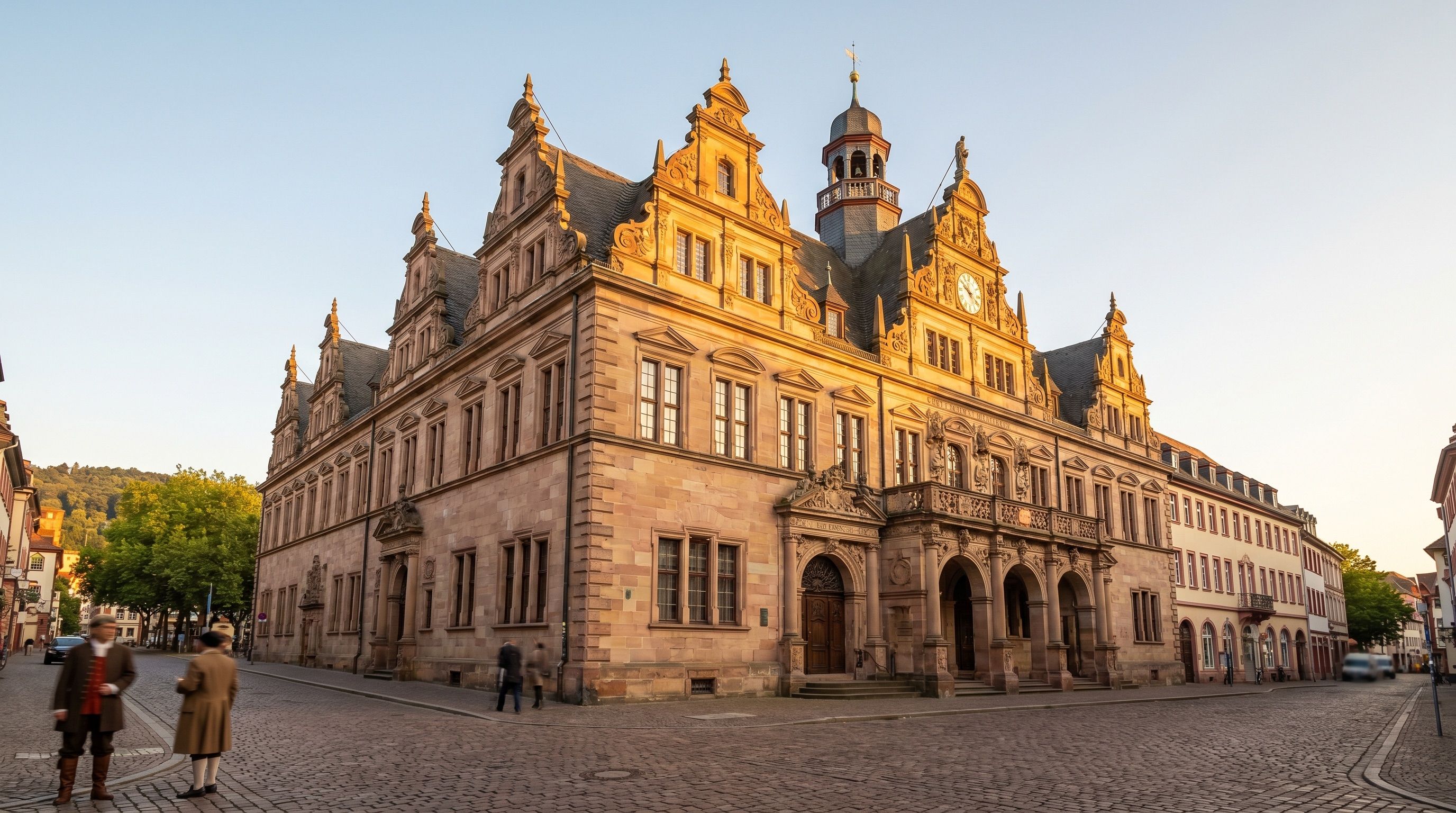 Historisches Gebäude in der Heidelberger Altstadt